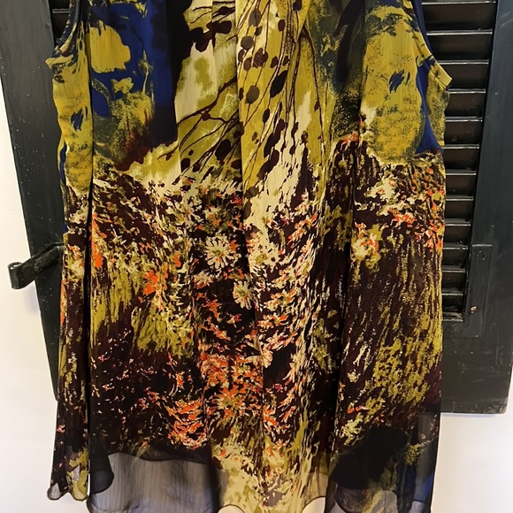 Miuse sleeveless top with tie at neckline - Picture 3 of 6